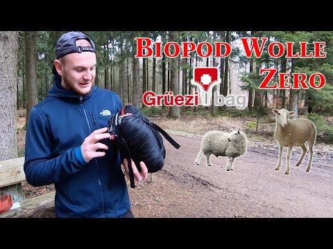 Grüezi Bag Schlafsack - Produktvorstellung Biopod Wolle Zero