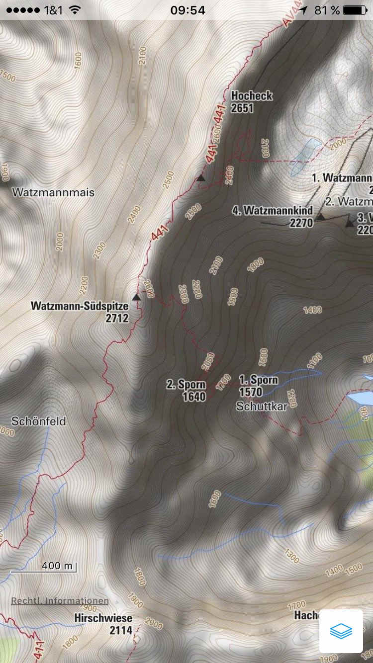 Bergfex Karte - Trekkinglife - Back On Trekk | Outdoorblog | Wanderblog