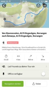 Komoot-Tourenplanung-Apps