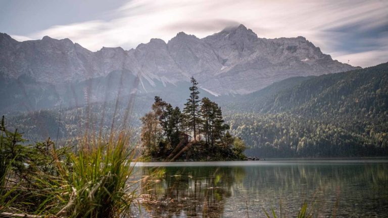 Wandern um den Eibsee: die Zugspitze immer im Blick DSCF0131_eibsee-header