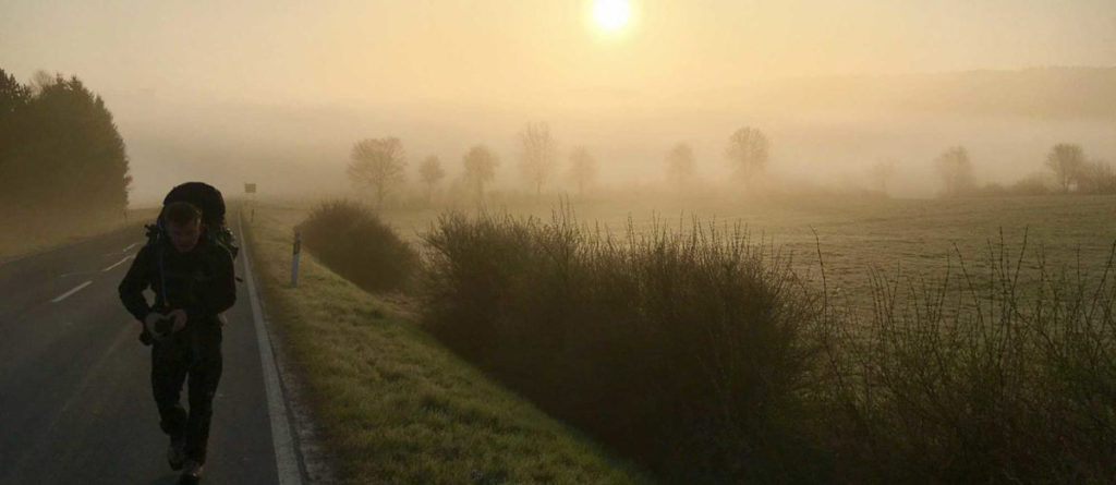 Sonnenaufgang Eifelsteig Kerpen