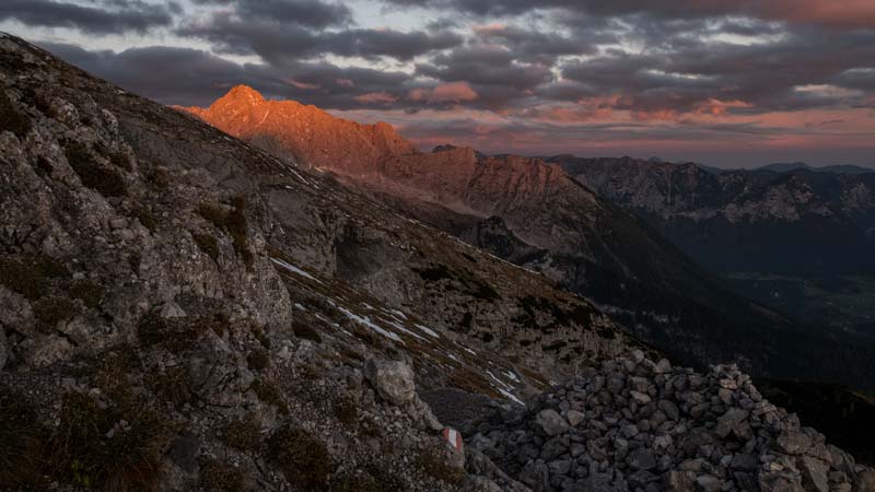 Sonnenaufgang im Nationalpark Berchtesgaden - die schönsten Wanderungen der Alpen