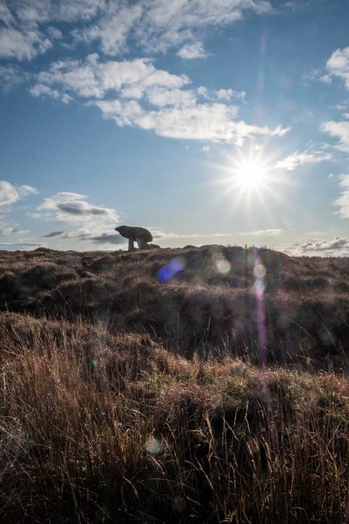 Dolmen in Irland Kilclooney - Donegal Sehenswürdigkeiten