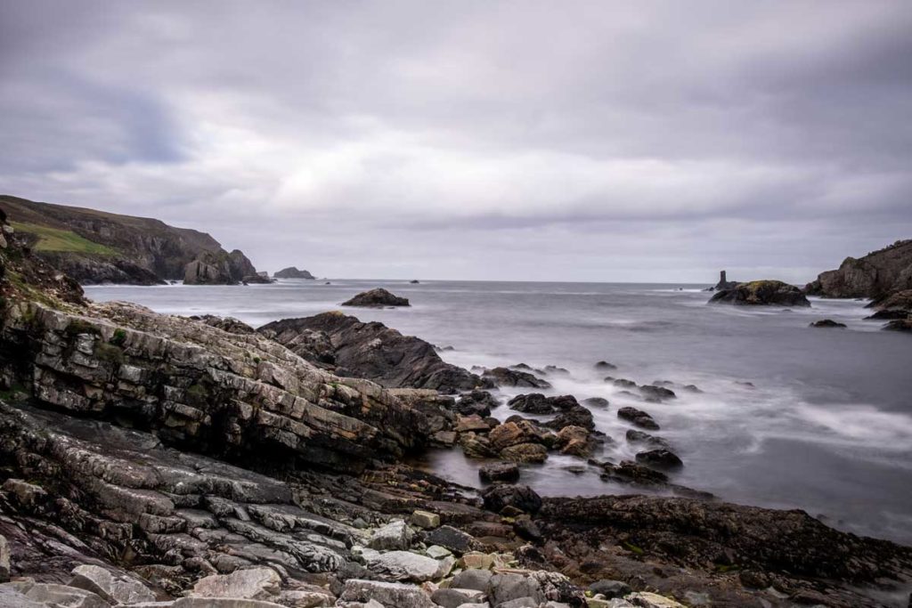 Port Donegal mit Blick auf den Atlantik