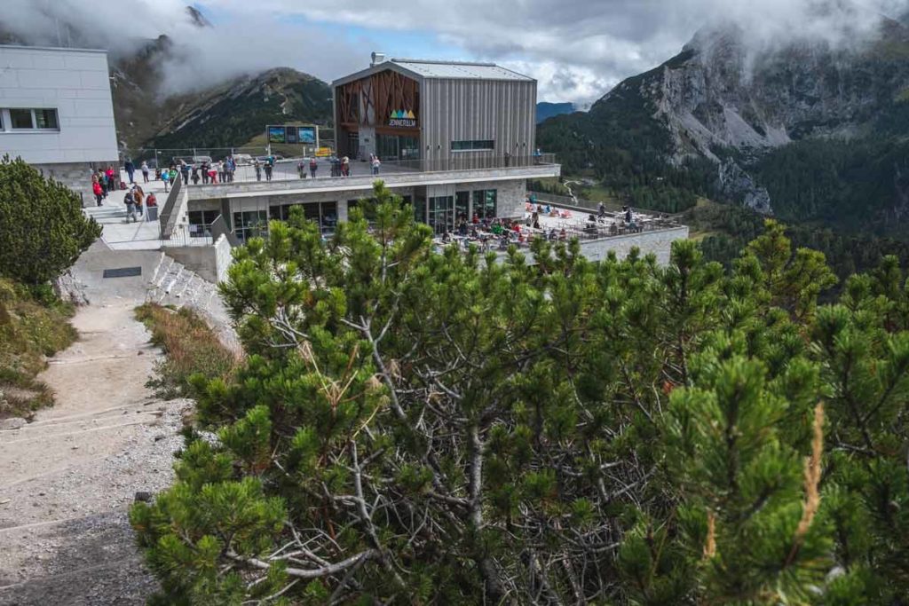 Jenner Seilbahn Bergstation