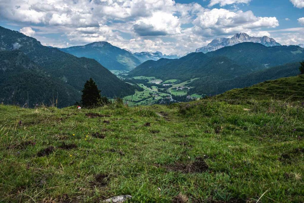 Blick auf die Kitzbüheler Alpen