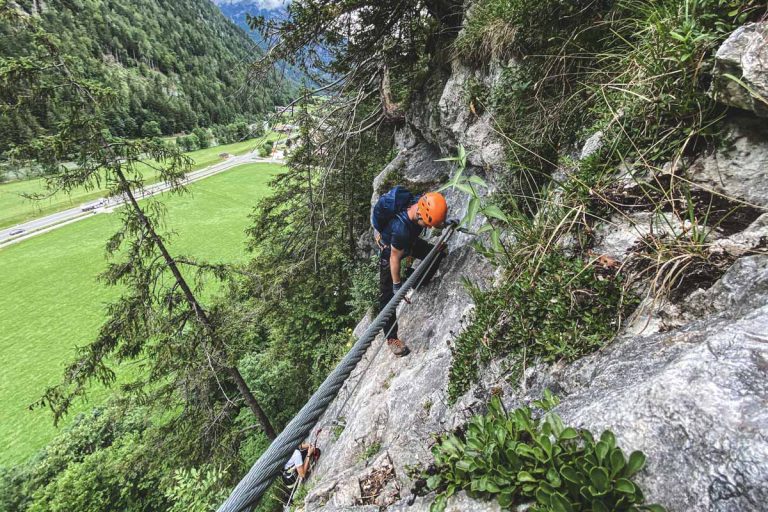 Weiße Gams Klettersteig in Weißbach bei Lofer Weiße Gams Klettersteig