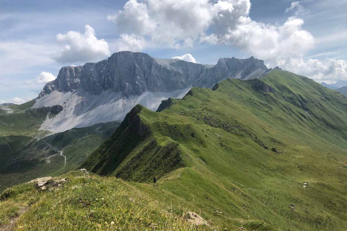 Wandern in der Schweiz Prättigauer Höhenweg